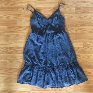 Ditsy Floral Blue Dress - Hollister